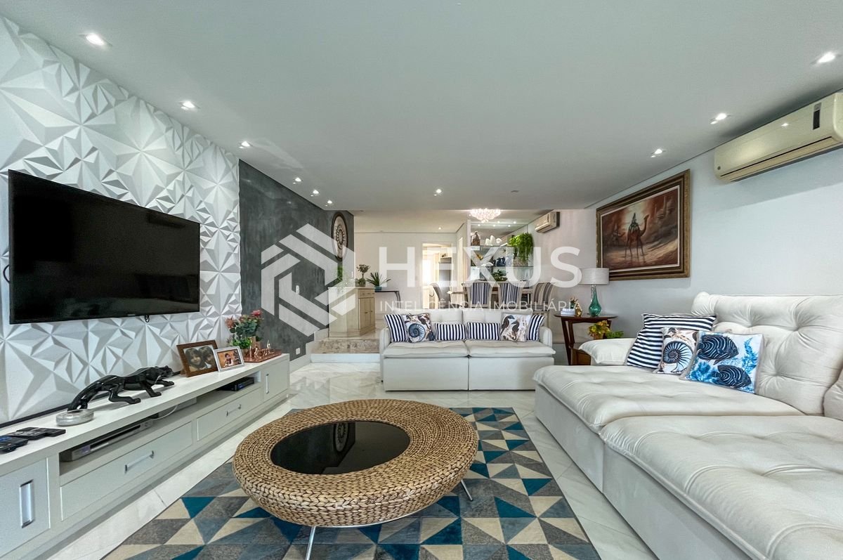 Foto 5 de Apartamento frente mar com varanda gourmet e lazer na Praia das Pitangueiras, Guaruja
