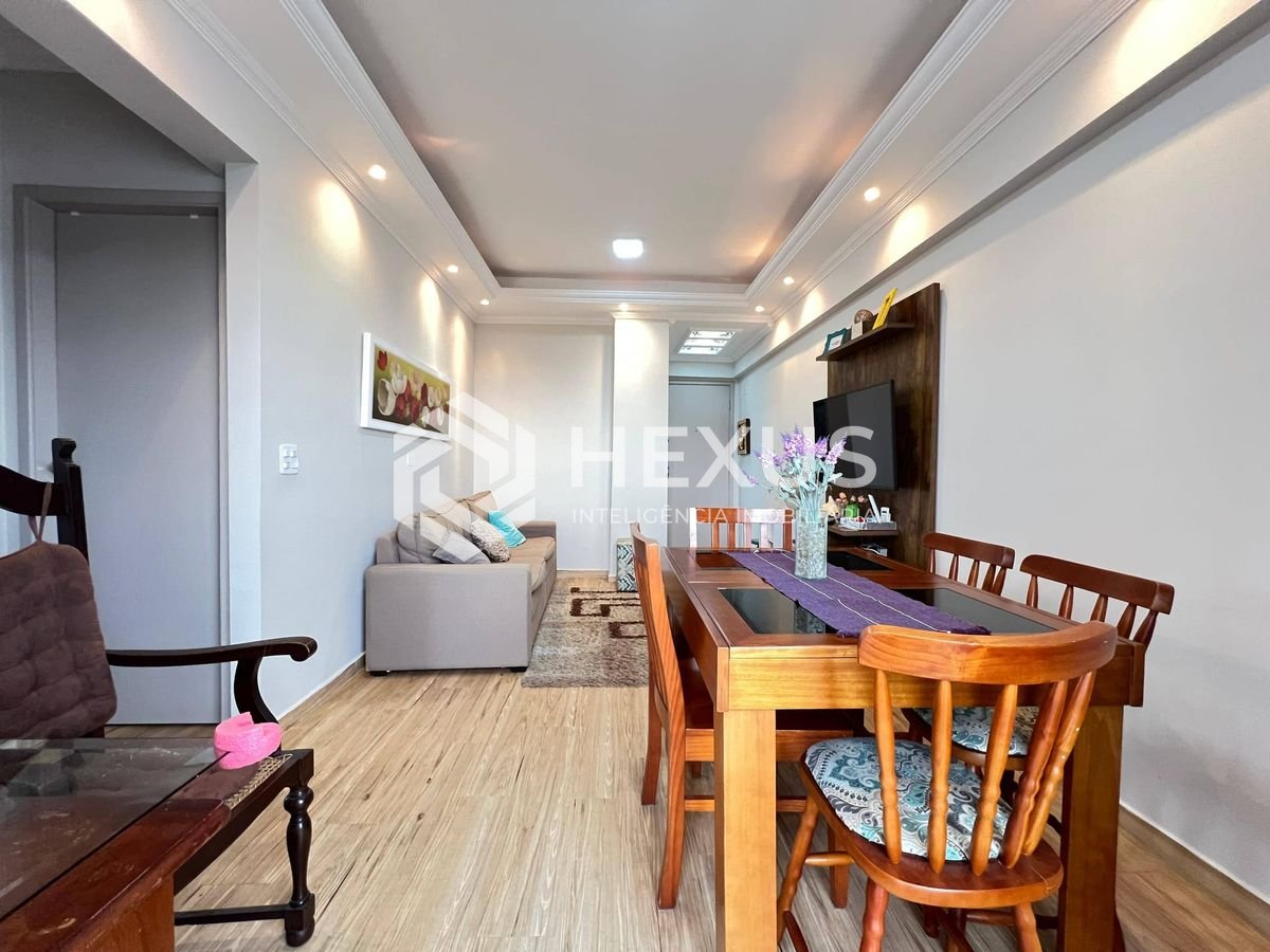 Foto 4 de Apartamento com varanda e lazer na Praia da Enseada, Guaruja