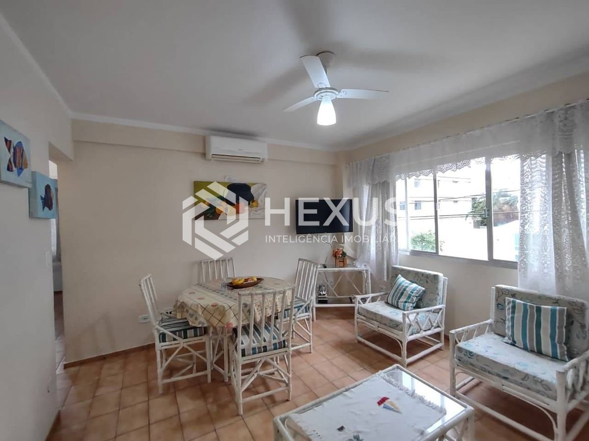 Foto 2 de Apartamento mobiliado na Praia da Enseada, Guaruja