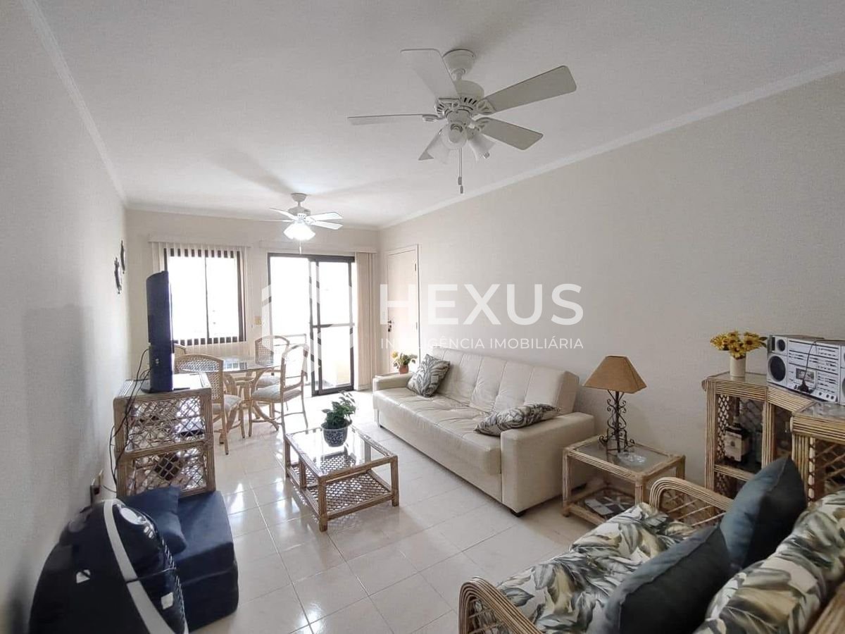 Foto 2 de Apartamento com varanda e lazer na Praia da Enseada, Guaruja