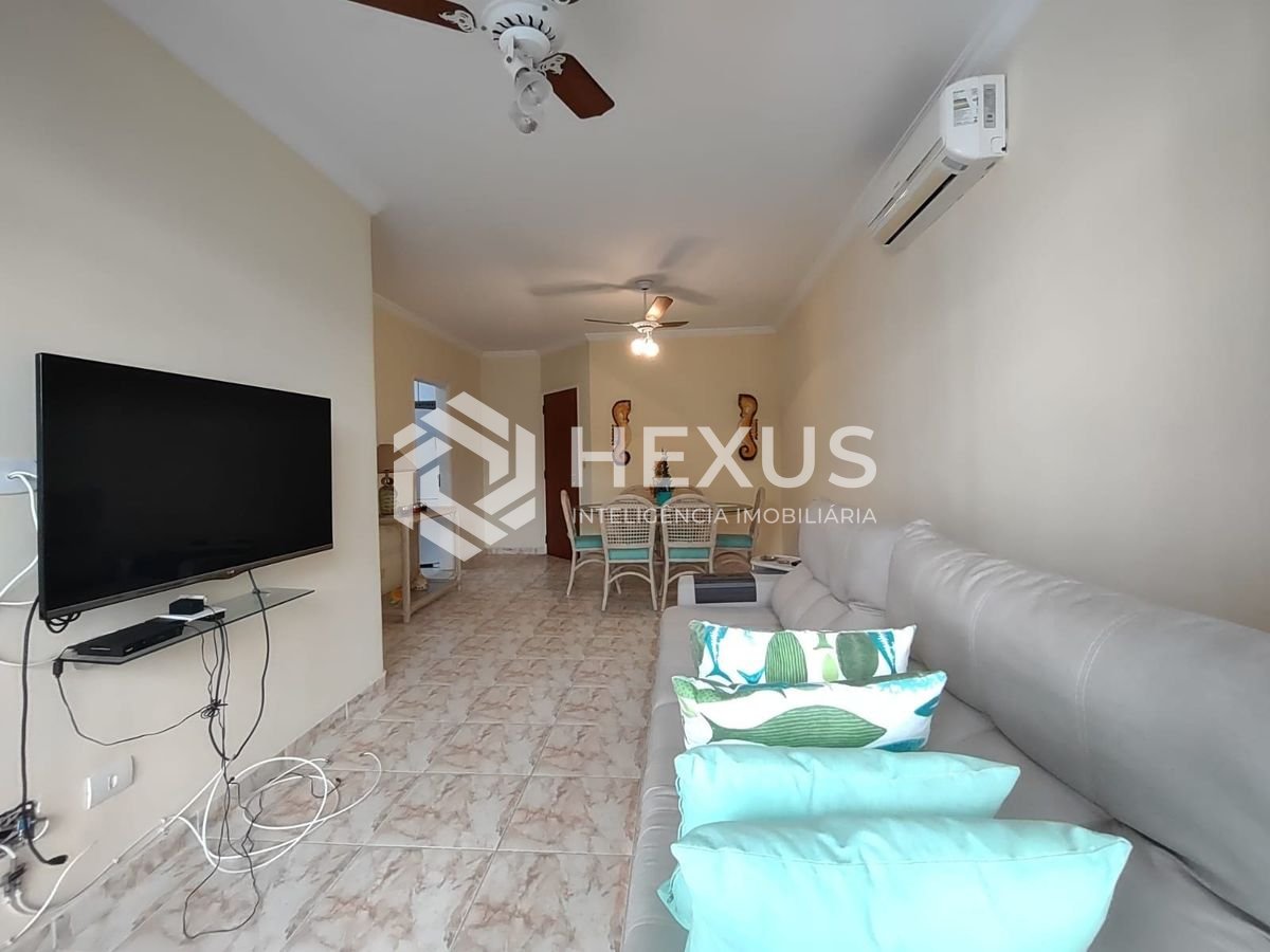 Foto 2 de Apartamento com varanda na região do Aquário na Praia da Enseada, Guaruja