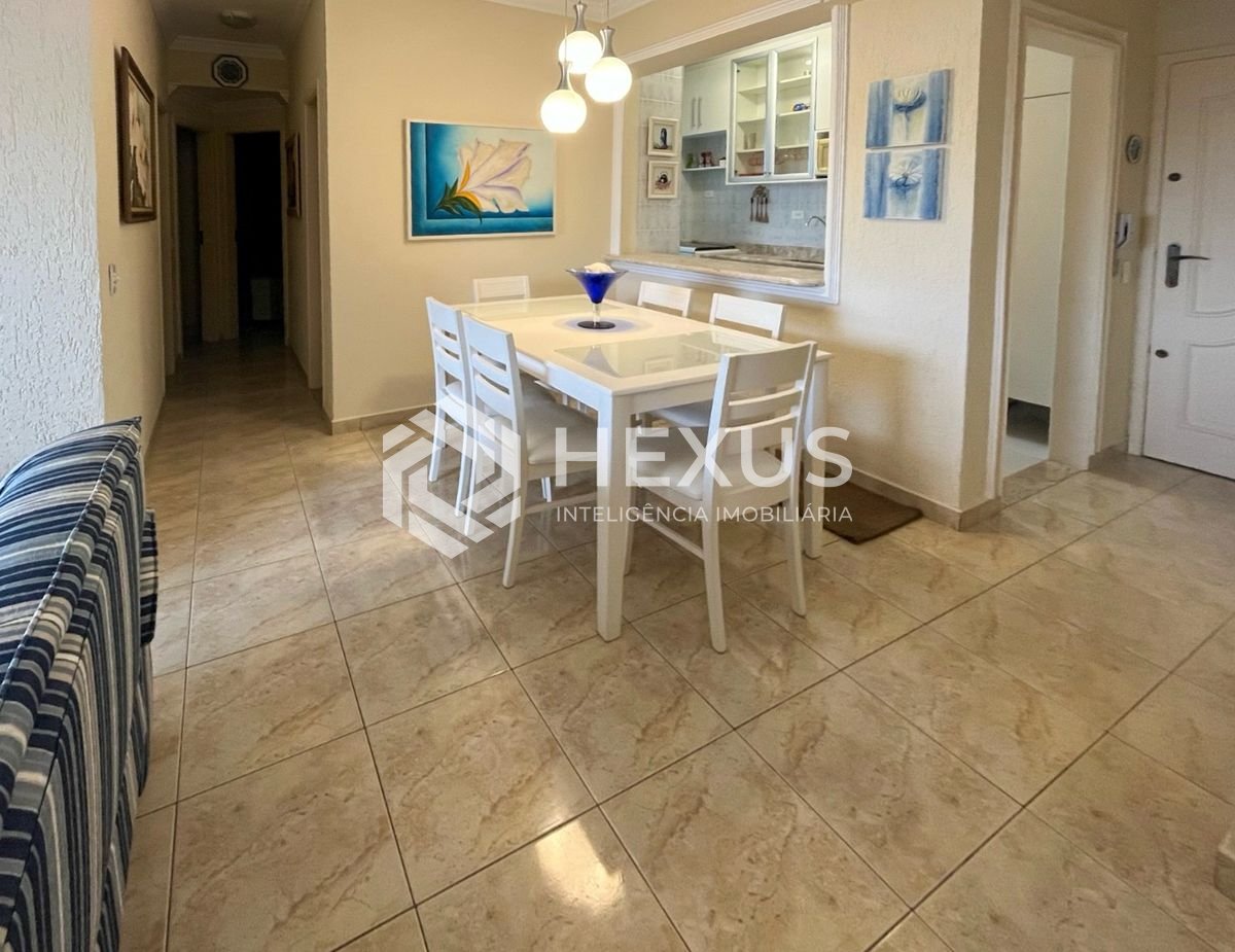 Foto 4 de Apartamento  com varanda, vista mar e lazer completo na beira mar da Praia da Enseada, Guaruja