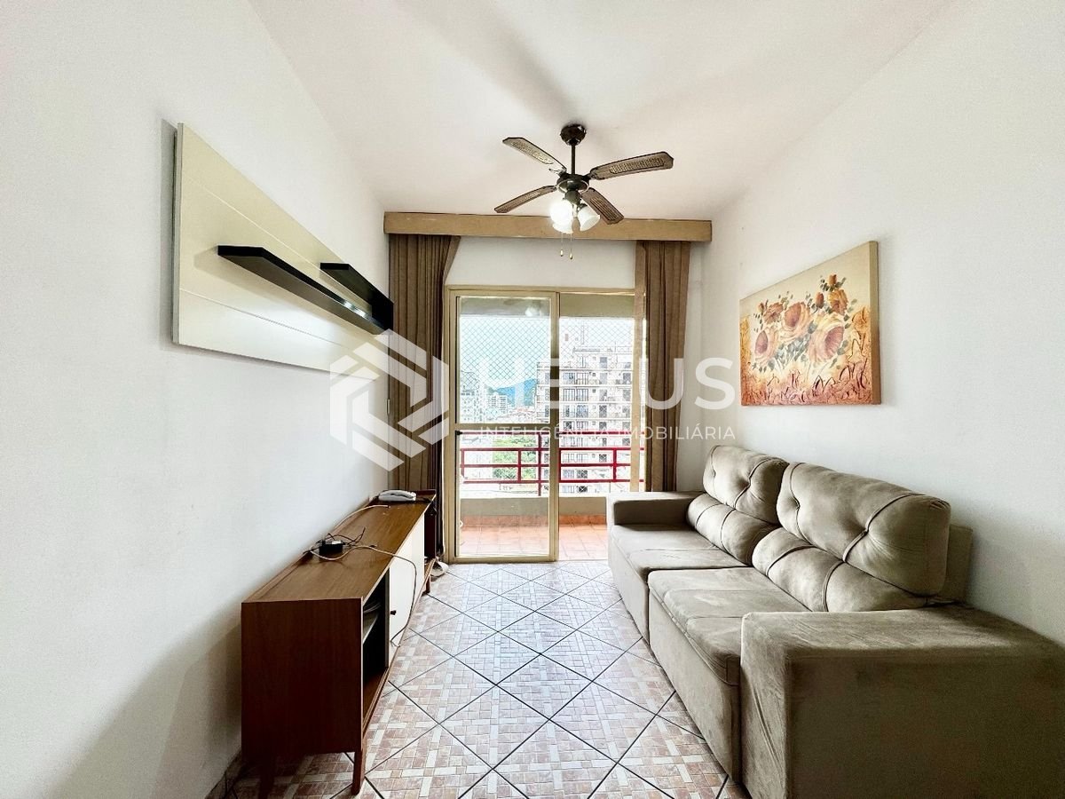 Foto 2 de Apartamento com varanda e lazer na Praia da Enseada, Guaruja