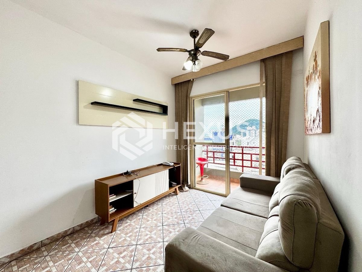 Foto 5 de Apartamento com varanda e lazer na Praia da Enseada, Guaruja