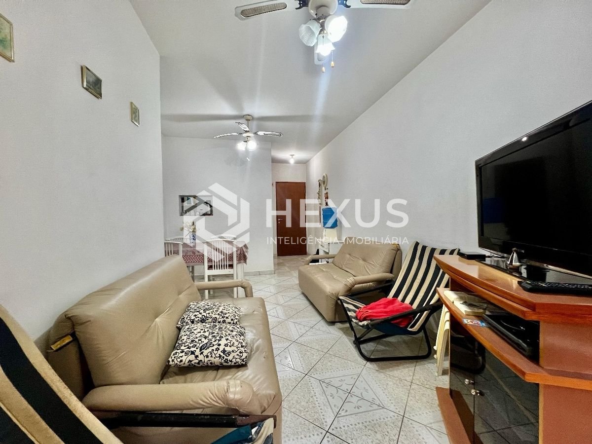 Foto 3 de Apartamento com varanda e lazer na Praia da Enseada, Guaruja