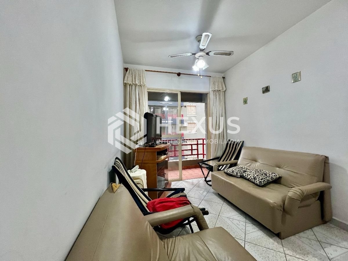 Foto 5 de Apartamento com varanda e lazer na Praia da Enseada, Guaruja