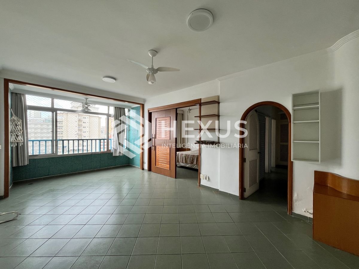 Foto 5 de Apartamento com vista mar na beira mar da Praia das Pitangueiras, Guaruja