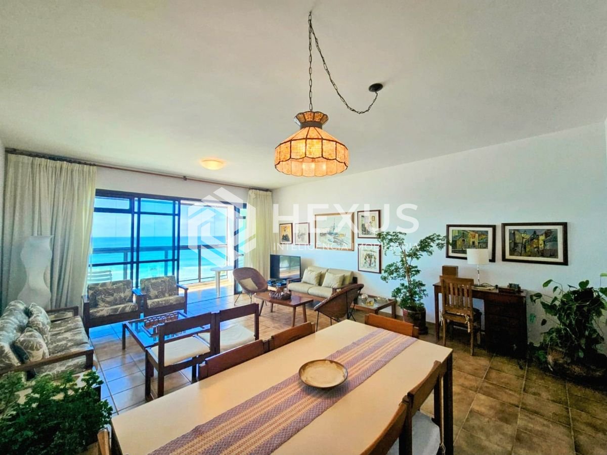 Foto 4 de Apartamento de alto padrão frente mar com varanda e lazer na Praia das Asturias, Guaruja