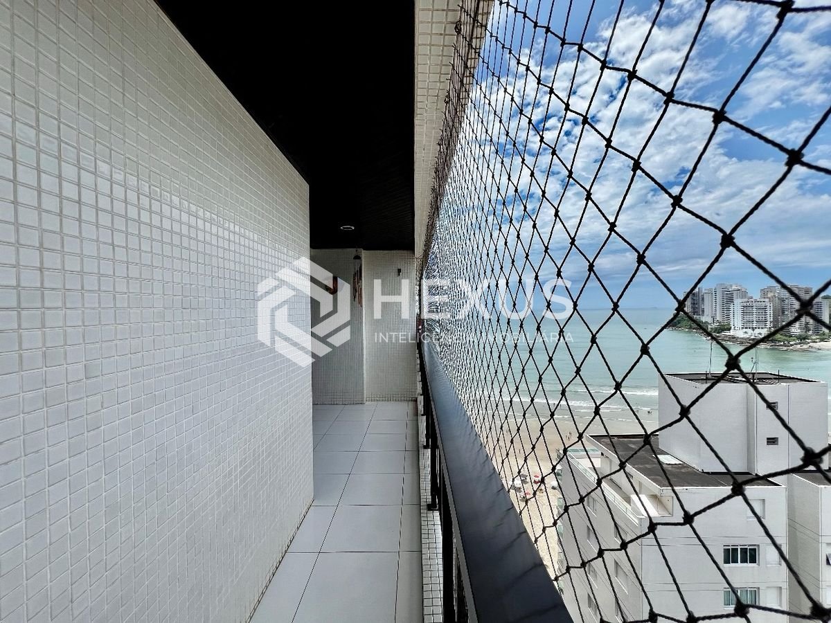 Foto 2 de Apartamento com varanda, lazer e vista mar na beira mar da Praia das Asturias, Guaruja