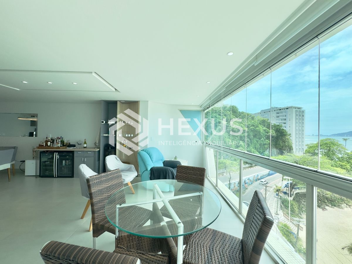 Foto 4 de Apartamento Frente mar na Praia das Astúrias com varanda e lazer, Guarujá