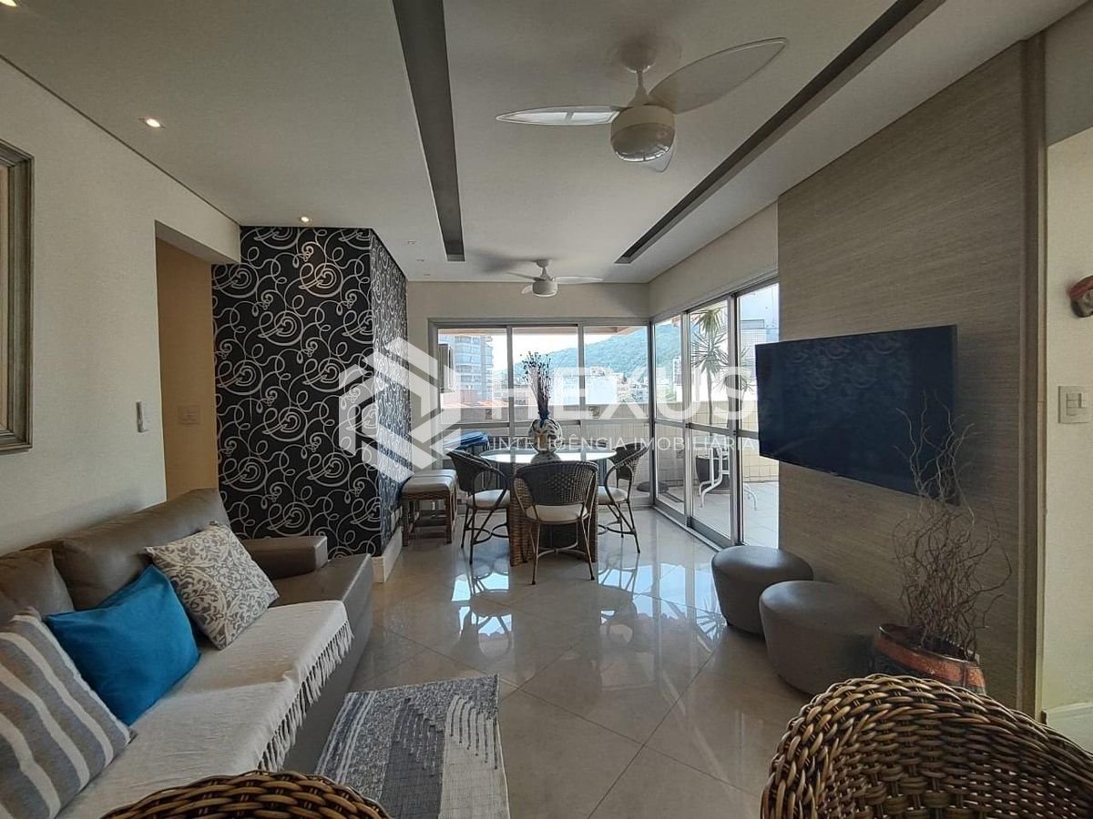 Foto 2 de Cobertura penthouse com varanda e lazer na Praia da Enseada, Guaruja