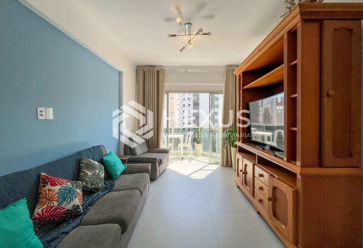 Foto 3 de Apartamento com varanda vista mar e lazer na Praia das Pitangueiras, Guaruja