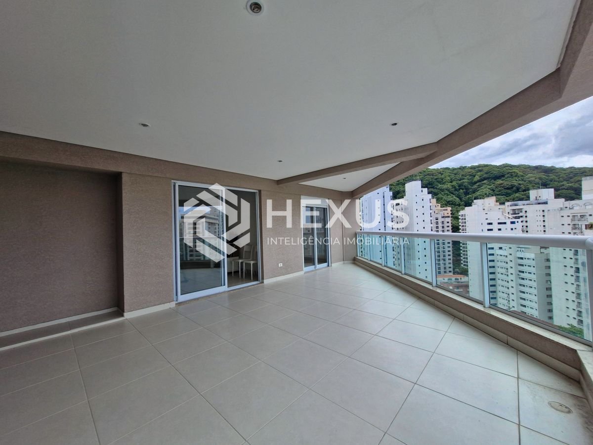 Foto 3 de Apartamento com varanda gourmet vista mar e lazer na Praia das Pitangueiras, Guaruja