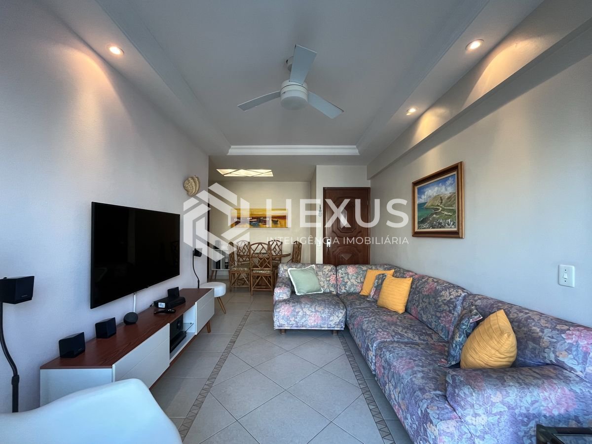 Foto 4 de Apartamento com varanda vista mar e lazer na Praia das Pitangueiras, Guaruja