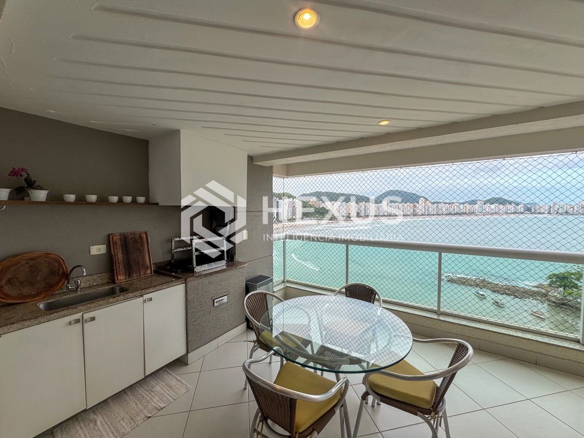 Foto 5 de Apartamento frente mar com varanda gourmet e lazer na Praia das Asturias, Guaruja
