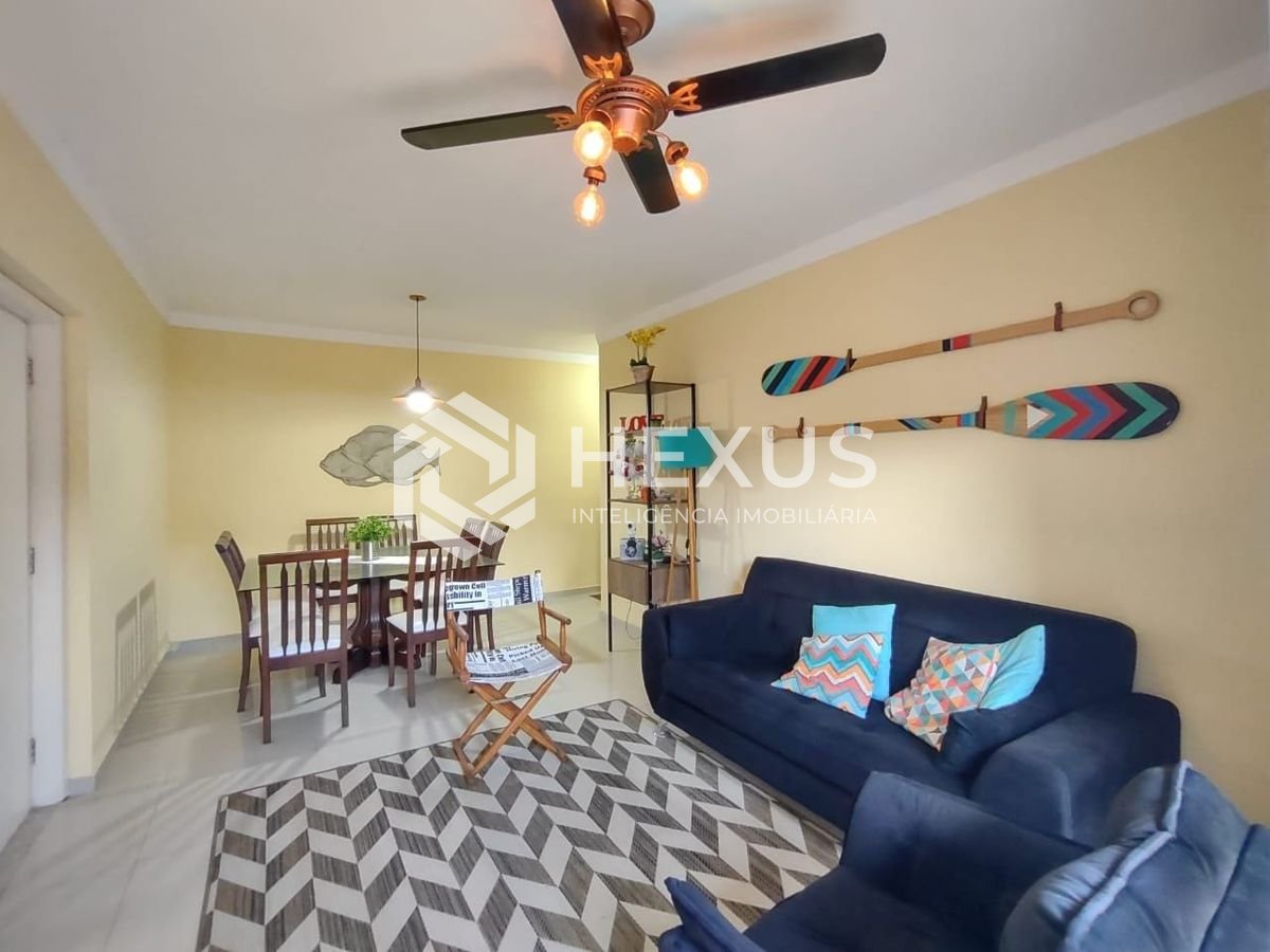 Foto 3 de Apartamento com varanda na Praia da Enseada, Guaruja