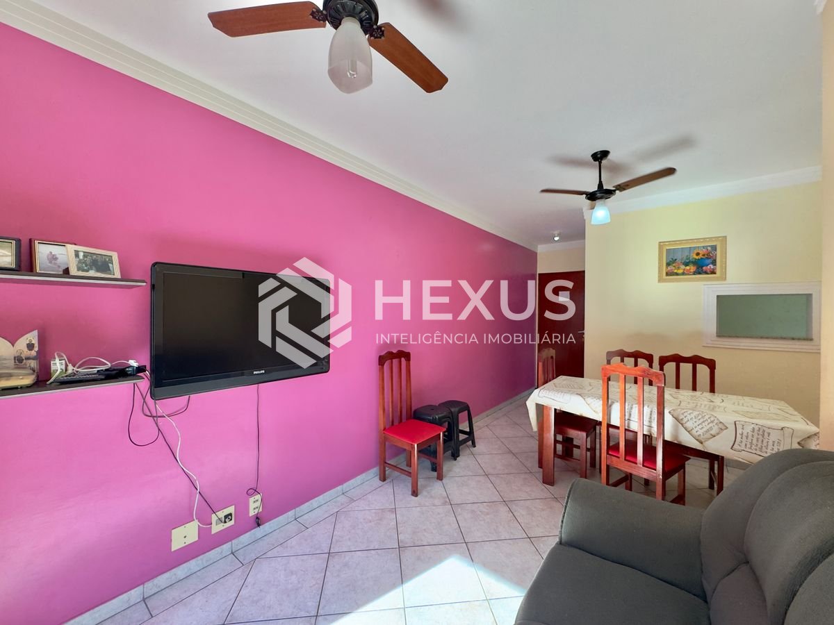 Foto 4 de Apartamento com varanda e lazer na Praia da Enseada, Guaruja