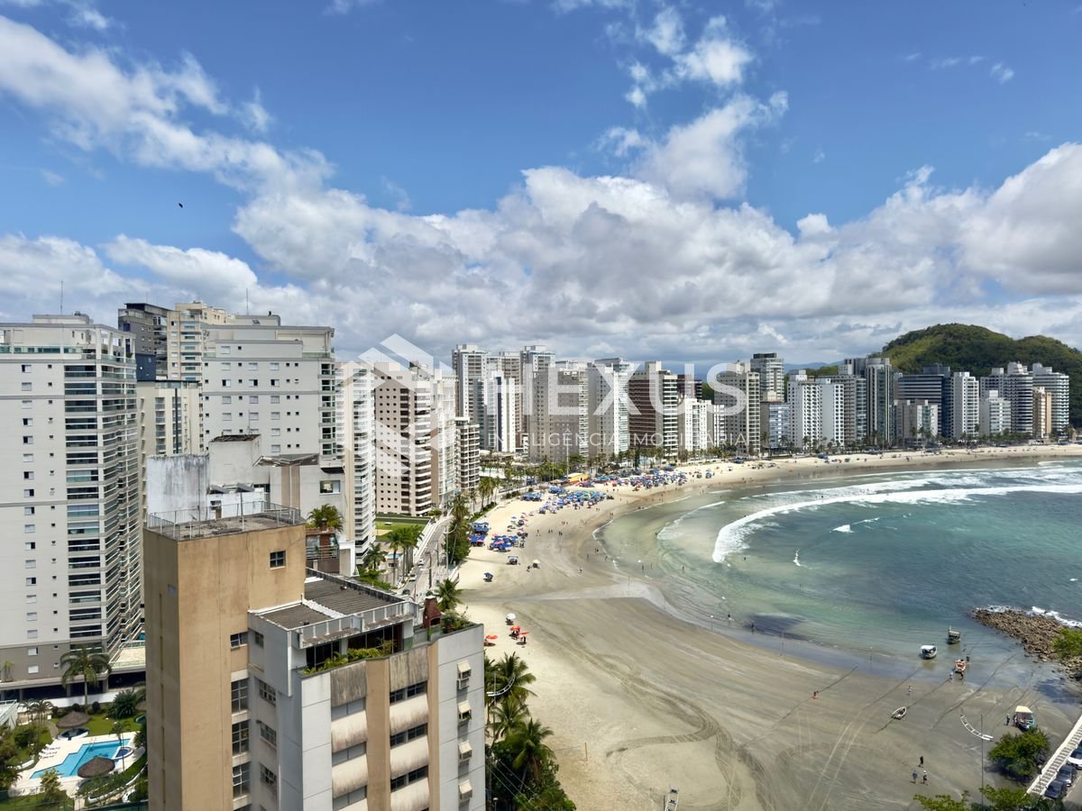 Foto 2 de Apartamento reformado frente mar com varanda gourmet e lazer em prédio novo na Praia das Asturias, Guaruja