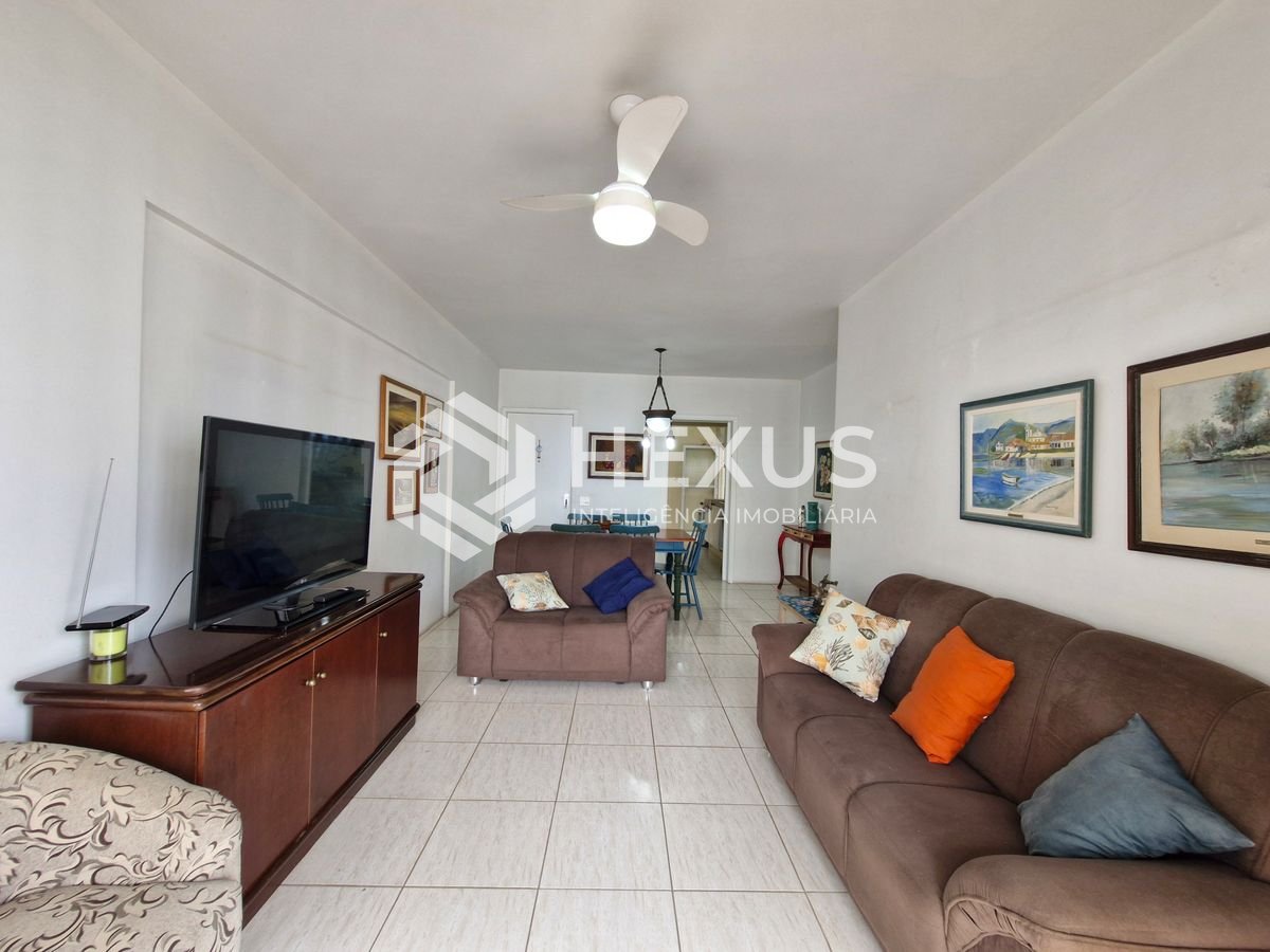 Foto 3 de Apartamento frente mar com varanda e lazer na Praia das Asturias, Guaruja