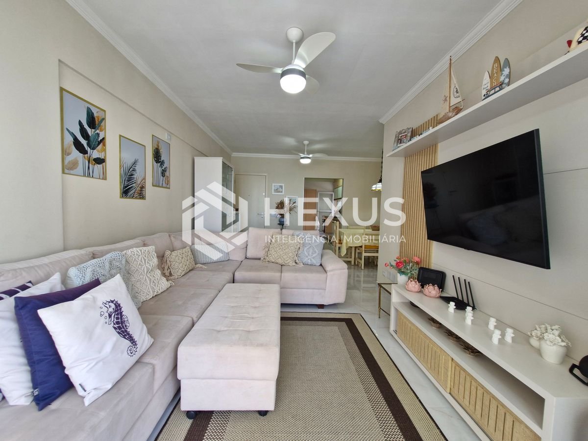 Foto 5 de Apartamento frente mar com varanda e lazer na Praia das Asturias, Guaruja
