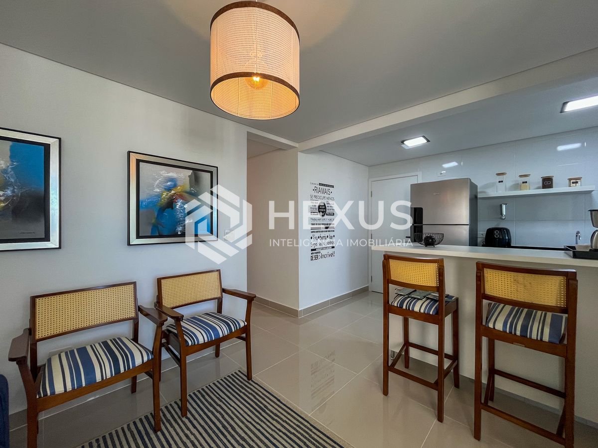 Foto 4 de Apartamento com varanda gourmet e lazer em prédio novo na Praia das Pitangueiras, Guaruja