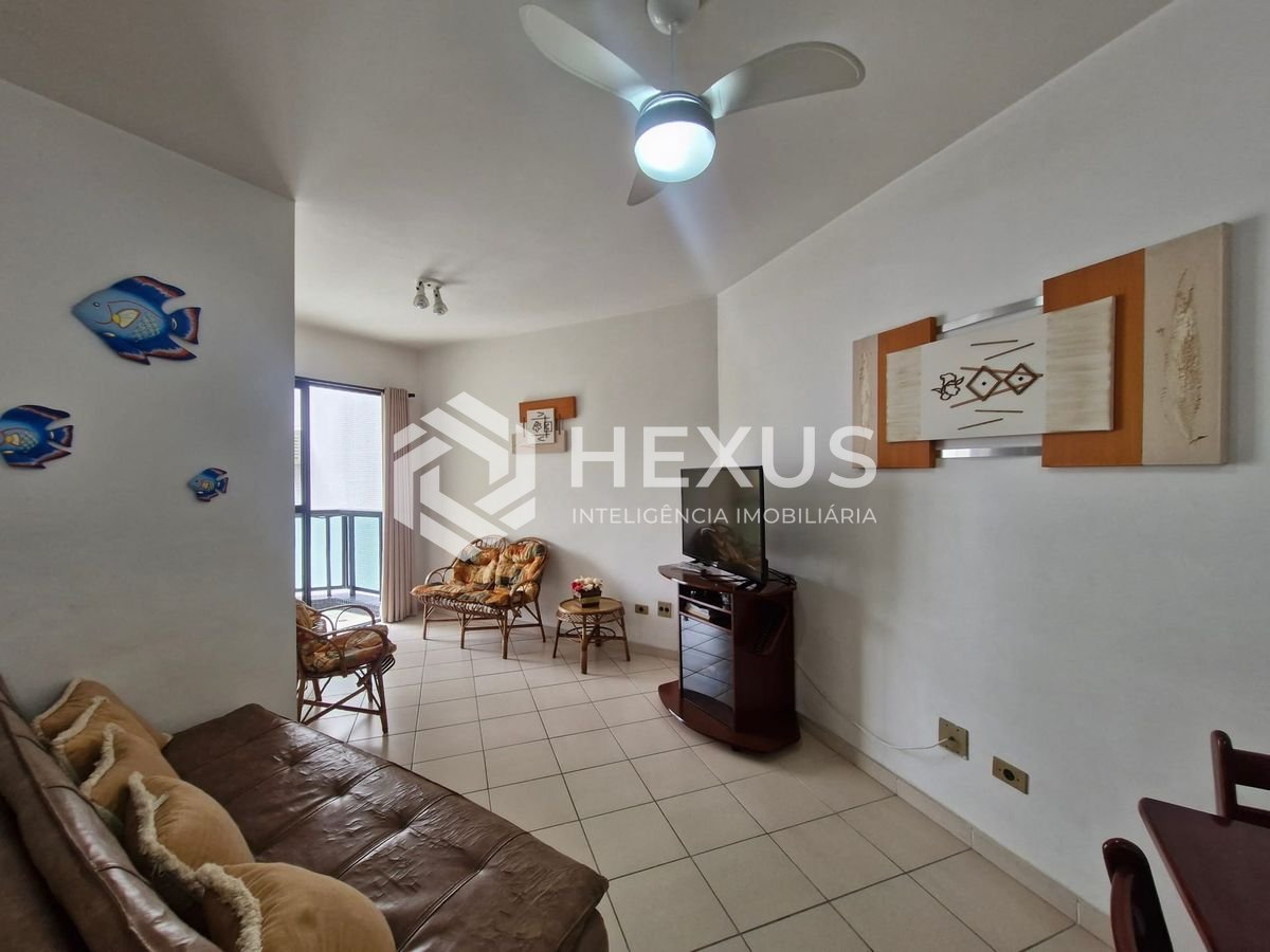 Foto 3 de Apartamento com varanda e lazer na Praia das Pitangueiras, Guaruja