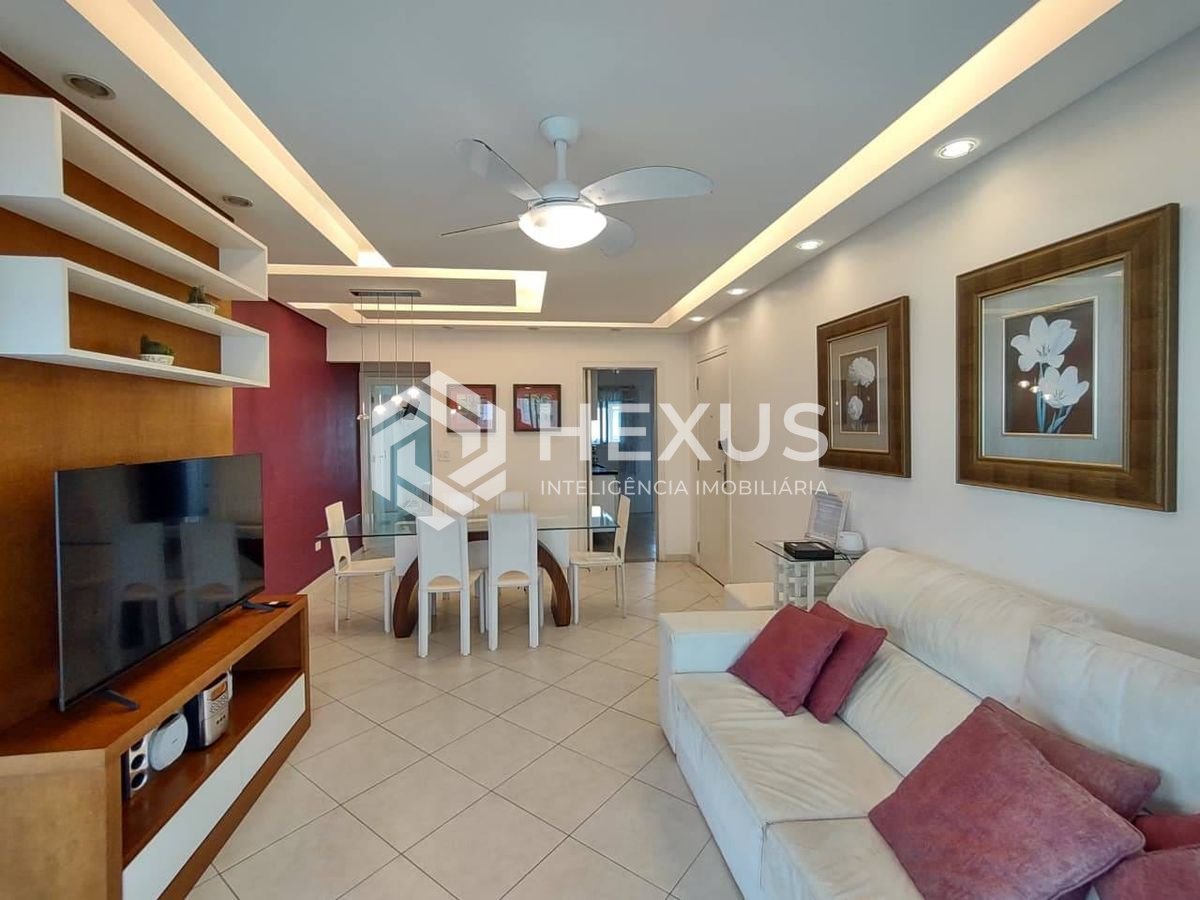 Foto 4 de Apartamento com varanda gourmet e lazer na Praia da Enseada, Guaruja