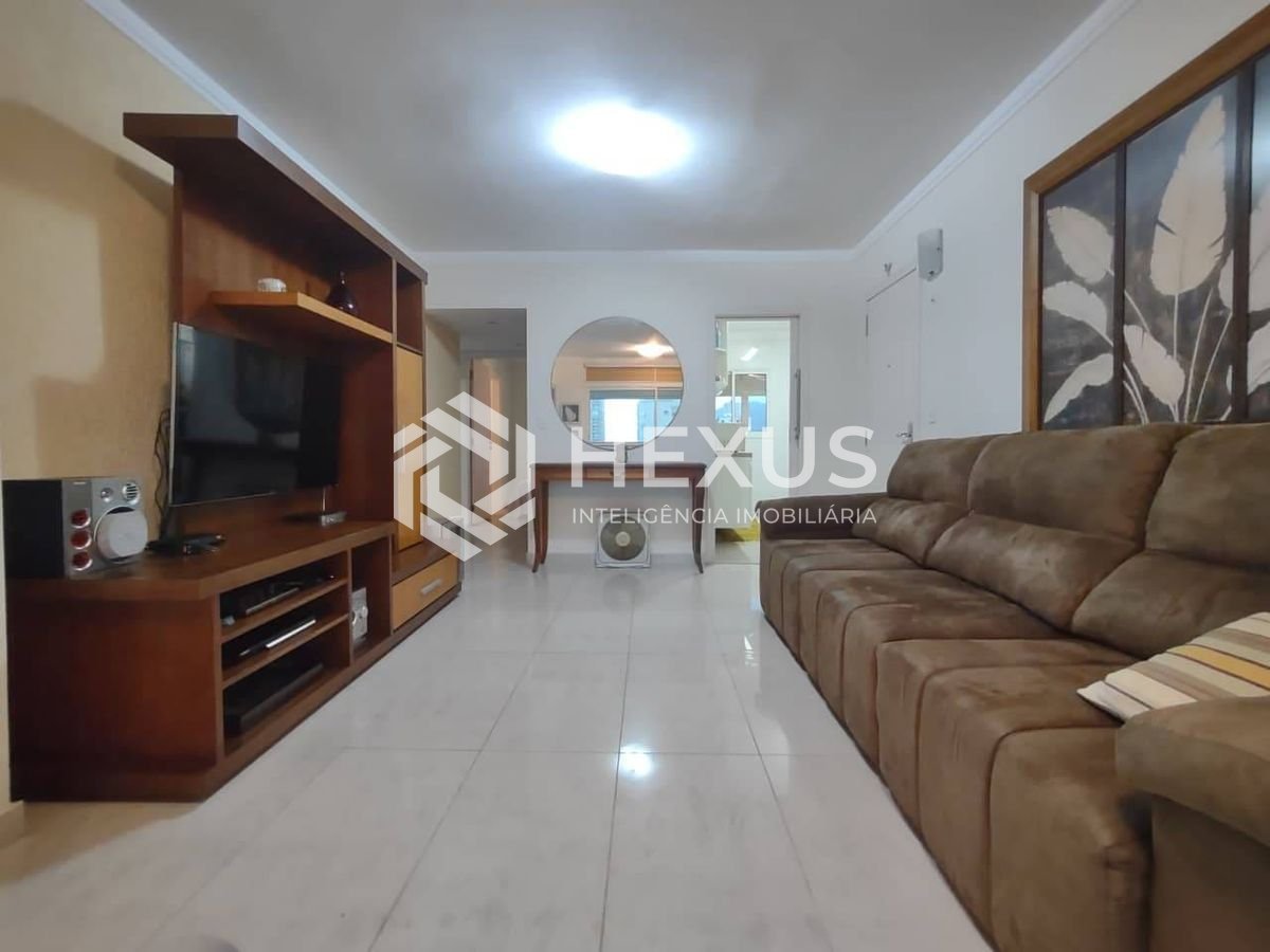 Foto 4 de Apartamento com varanda gourmet e lazer na Praia da Enseada, Guaruja