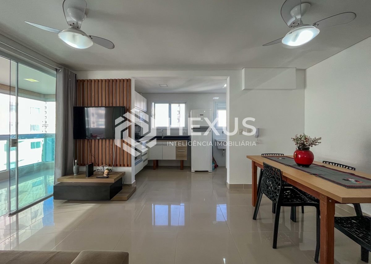 Foto 4 de Apartamento com varanda gourmet vista mar e lazer em prédio novo a uma quadra da Praia das Pitangueiras, Guaruja