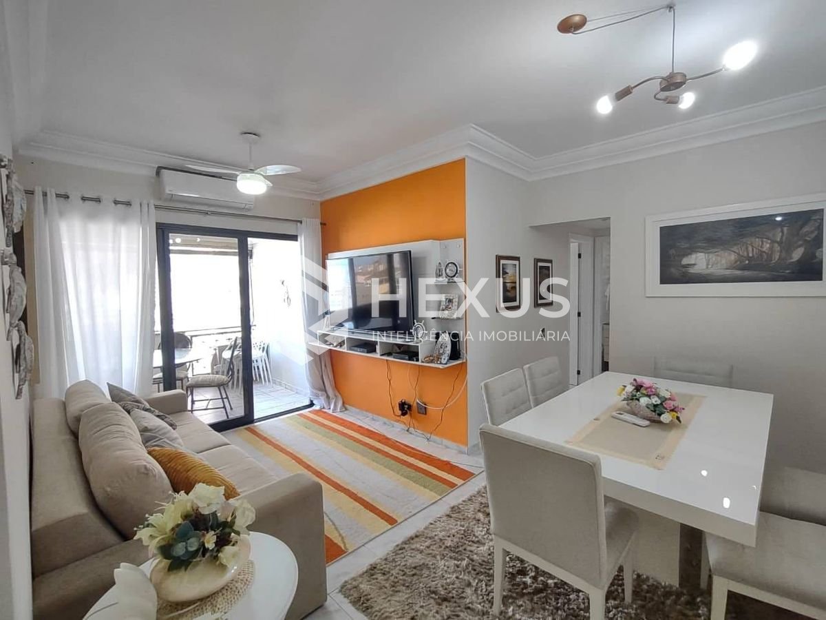 Foto 2 de Apartamento com varanda gourmet vista mar e lazer na Praia da Enseada, Guaruja