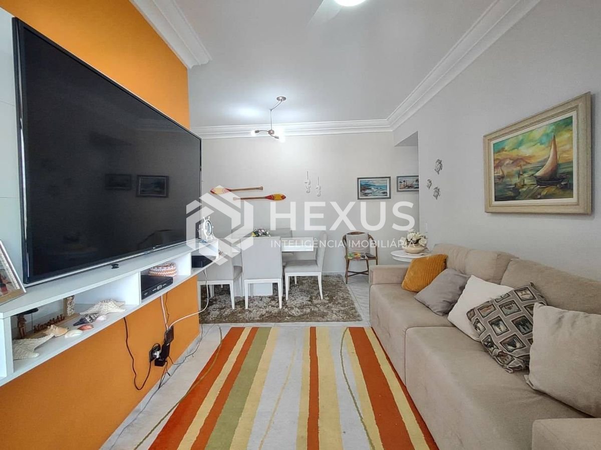 Foto 3 de Apartamento com varanda gourmet vista mar e lazer na Praia da Enseada, Guaruja