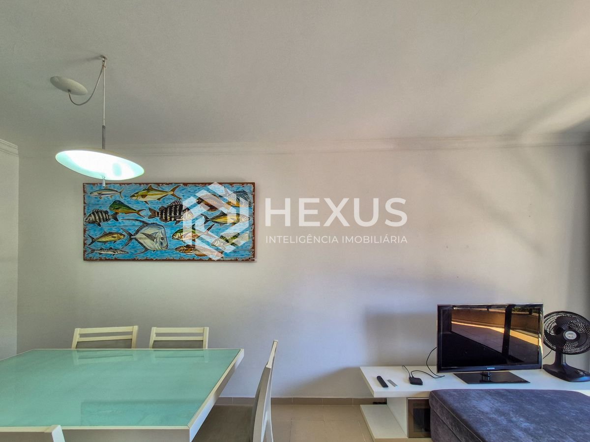 Foto 5 de Apartamento com varanda e lazer na Praia das Pitangueiras, Guaruja