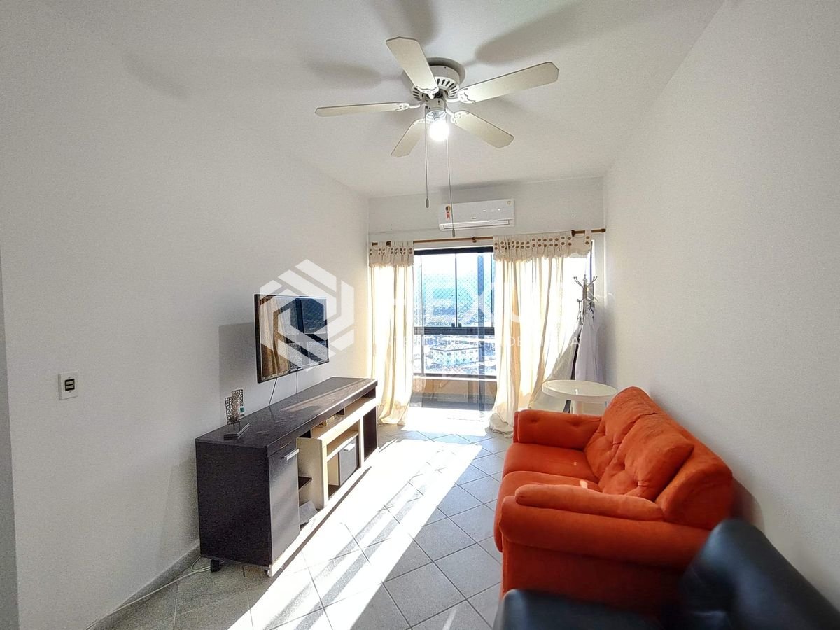 Foto 3 de Apartamento com varanda e lazer na Praia da Enseada, Guaruja