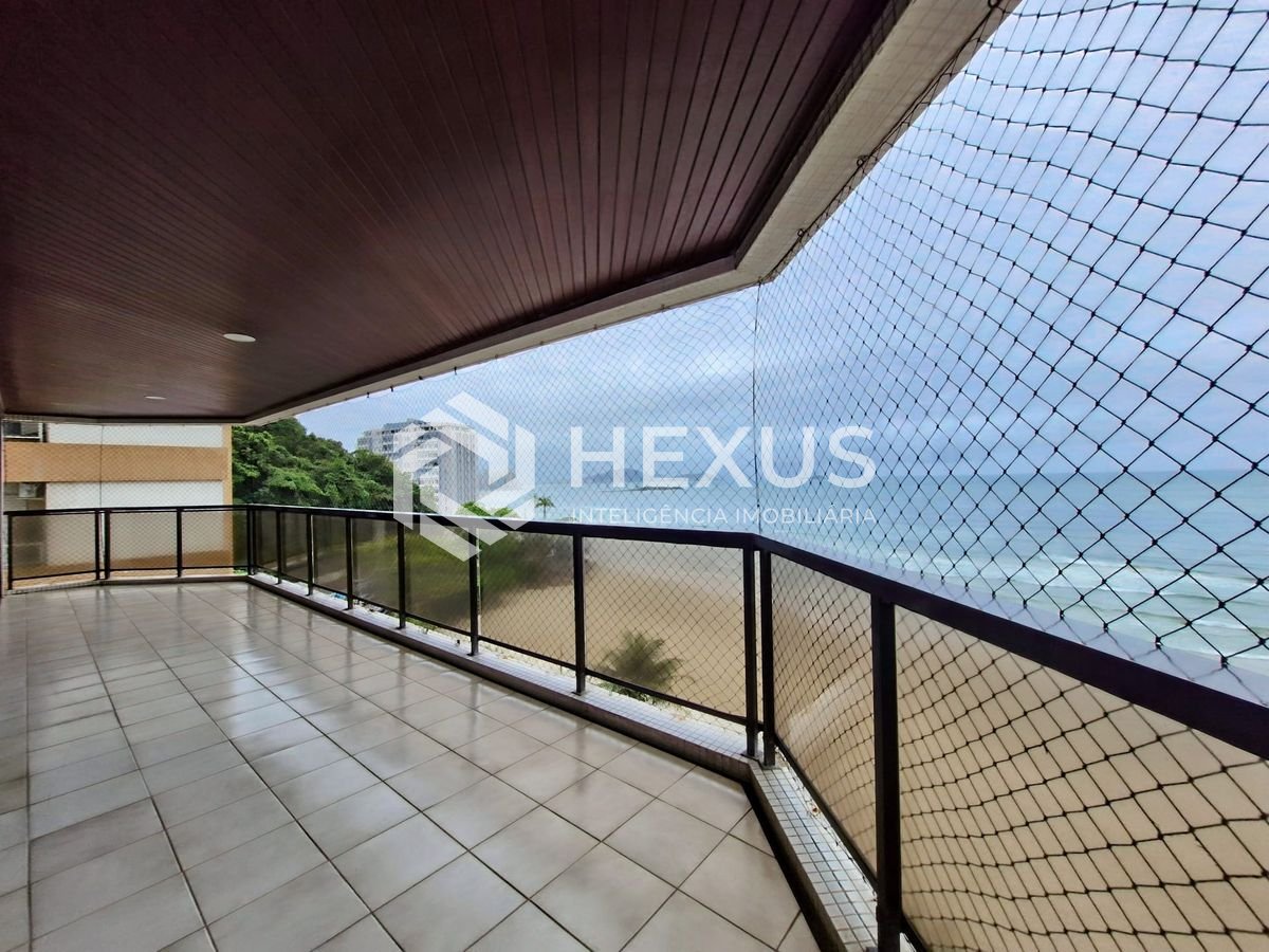 Foto 4 de Apartamento reformado frente mar com varanda vista mar e lazer na Praia das Asturias, Guaruja