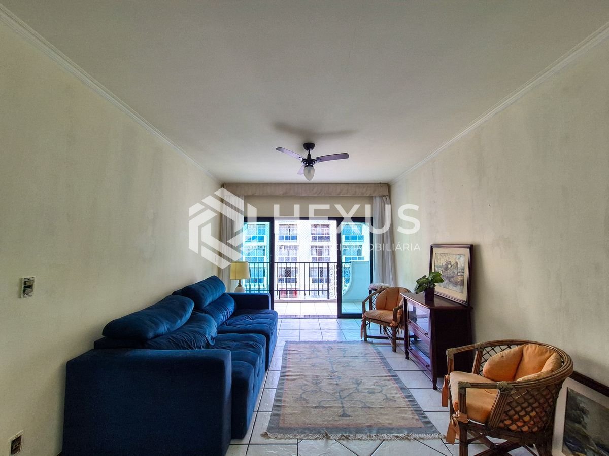 Foto 3 de Apartamento com varanda e lazer na Praia das Pitangueiras, Guaruja