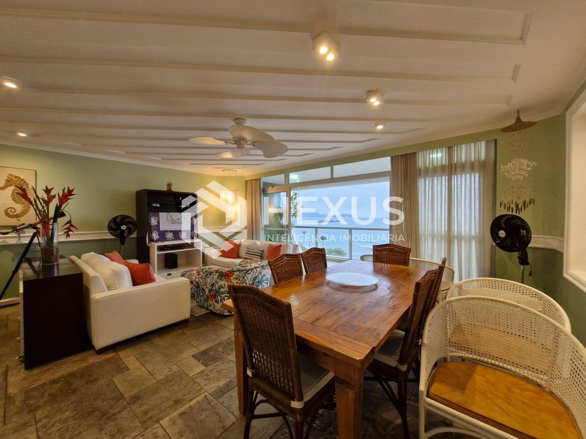 Foto 3 de Apartamento frente mar com varanda e lazer na Praia das Asturias, Guaruja