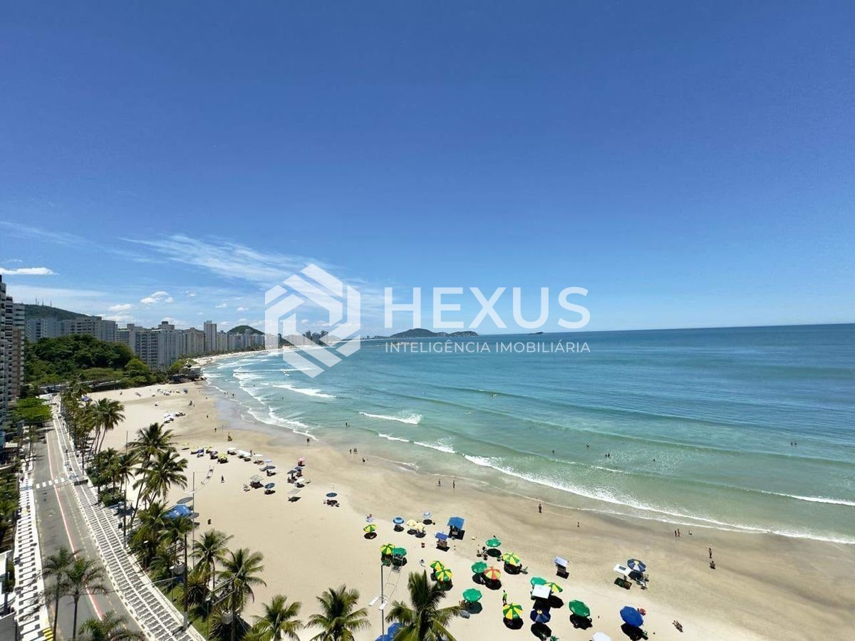 Foto 5 de Apartamento reformado frente mar com varanda na Praia das Asturias, Guaruja