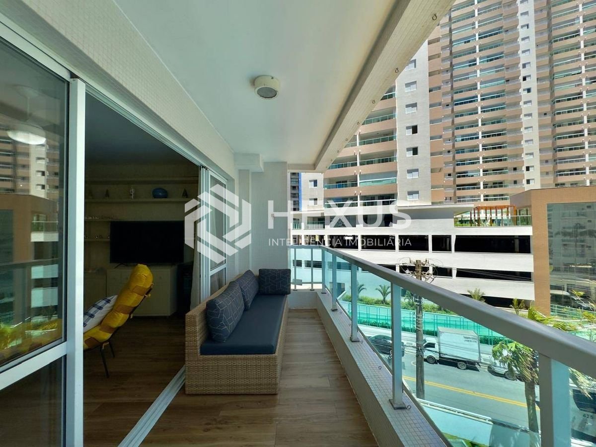Foto 4 de Apartamento com varanda lazer e vista mar na beira mar da Praia das Asturias, Guaruja