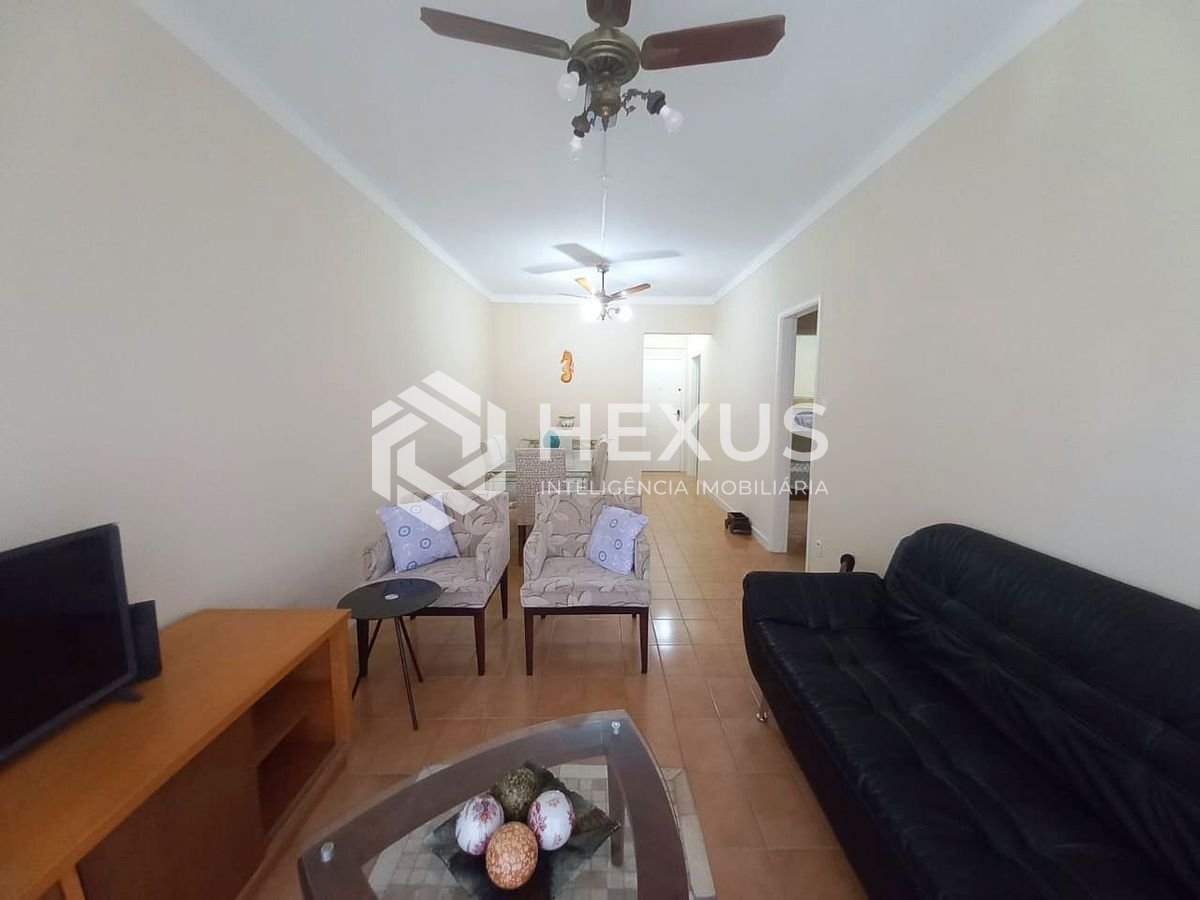 Foto 3 de Apartamento com varanda na Praia das Astúrias, Guarujá
