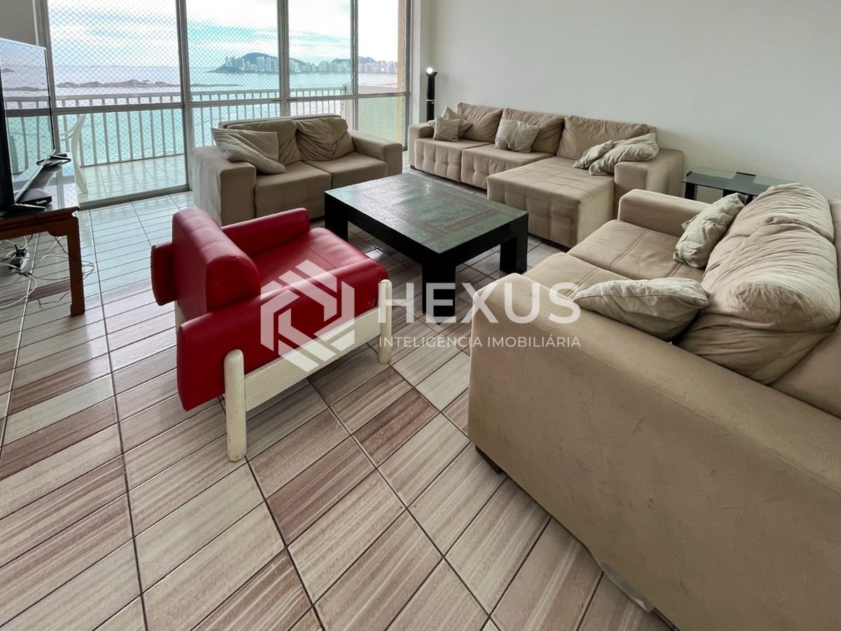 Foto 5 de Apartamento frente mar com varanda vista mar na Praia das Pitangueiras, Guaruja