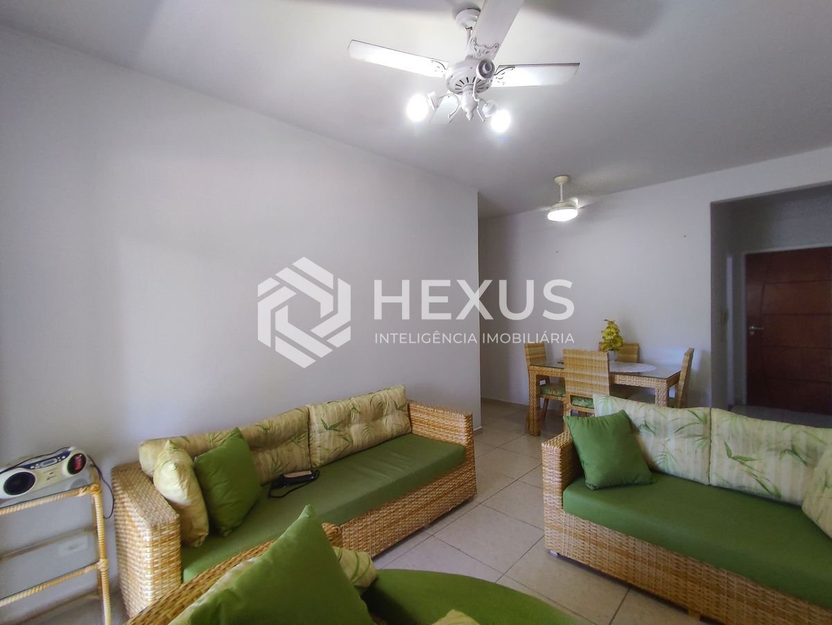 Foto 5 de Apartamento mobiliado com varanda a venda na praia das Asturias, Guaruja
