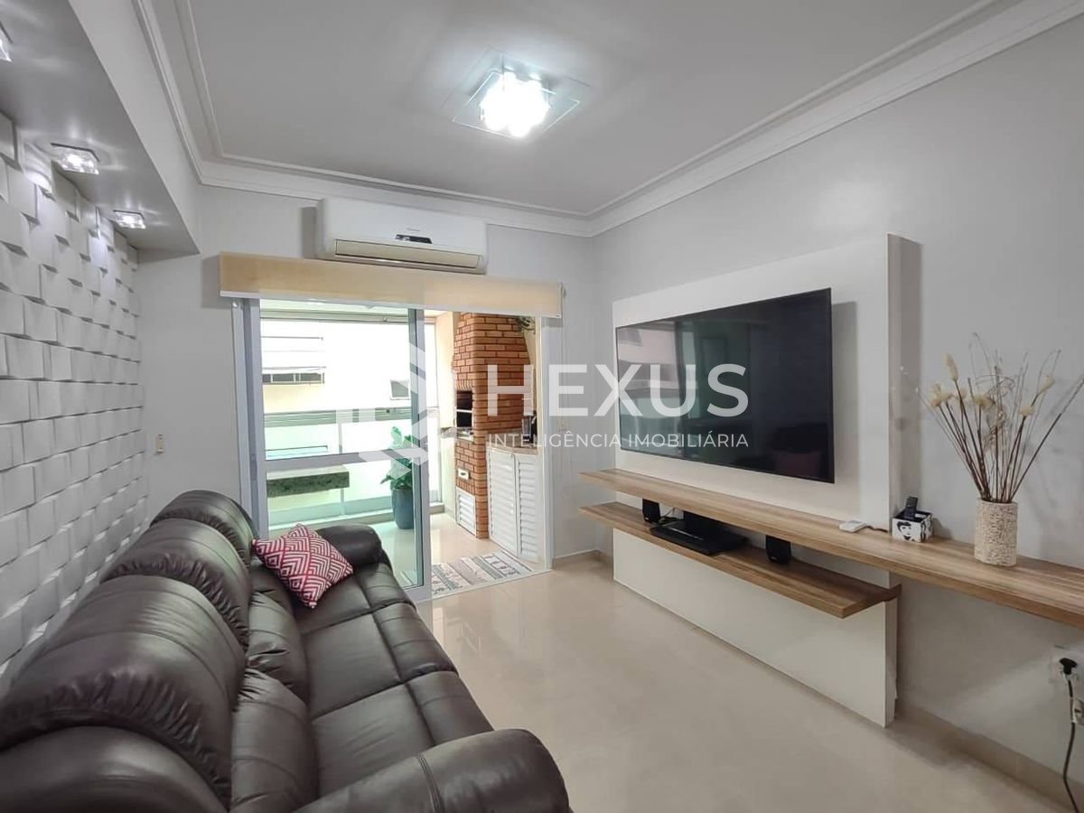 Foto 3 de Apartamento com varanda gourmet vista mar e lazer na Praia da Enseada, Guaruja