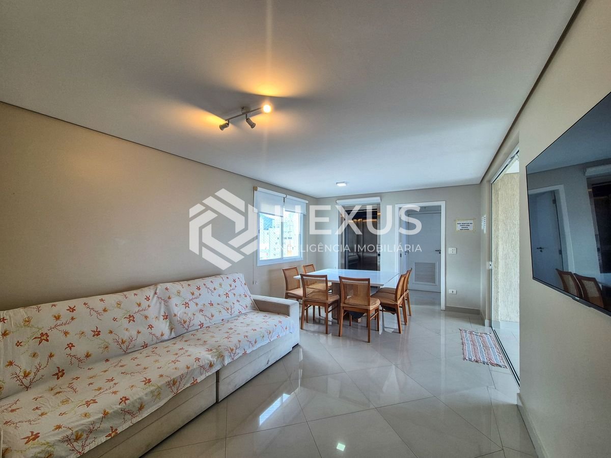 Foto 4 de Apartamento com varanda gourmet vista mar e lazer na beira mar da Praia das Pitangueiras, Guaruja