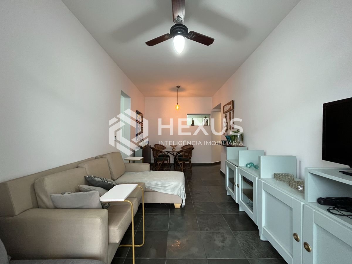 Foto 3 de Apartamento com varanda e lazer na Praia das Asturias, Guaruja