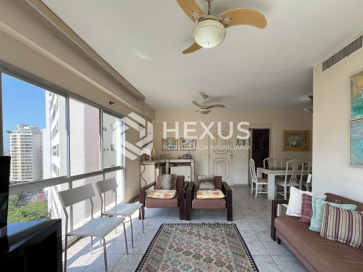 Foto 5 de Apartamento com varanda vista mar e lazer na região da barra funda da Praia das Pitangueiras, Guaruja