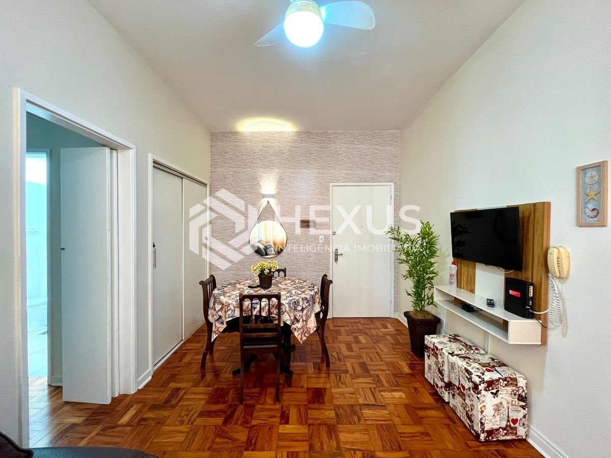 Foto 2 de Apartamento mobiliado nas Pitangueiras, Guarujá