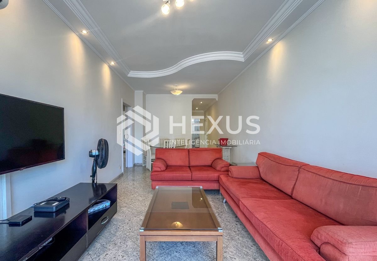 Foto 4 de Apartamento frente mar com varanda vista mar na Praia das Pitangueiras, Guaruja