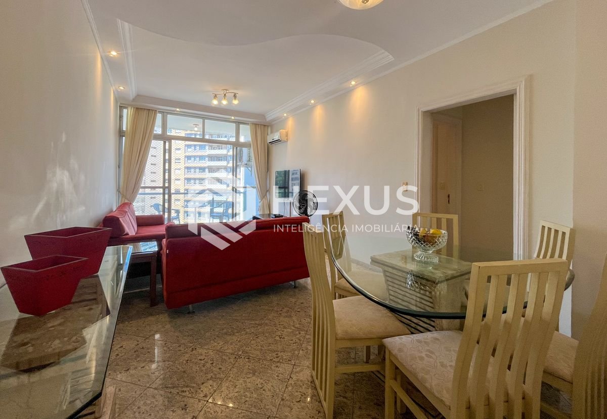 Foto 5 de Apartamento frente mar com varanda vista mar na Praia das Pitangueiras, Guaruja