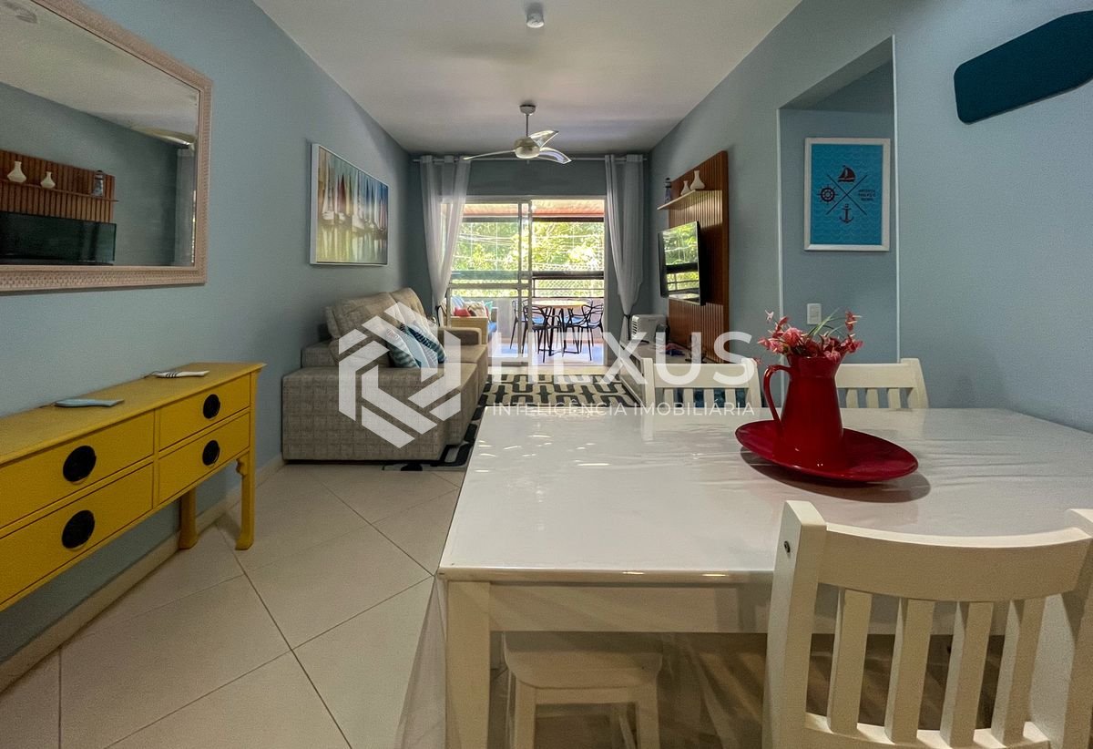 Foto 5 de Apartamento com varanda e lazer na Praia das Pitangueiras, Guaruja