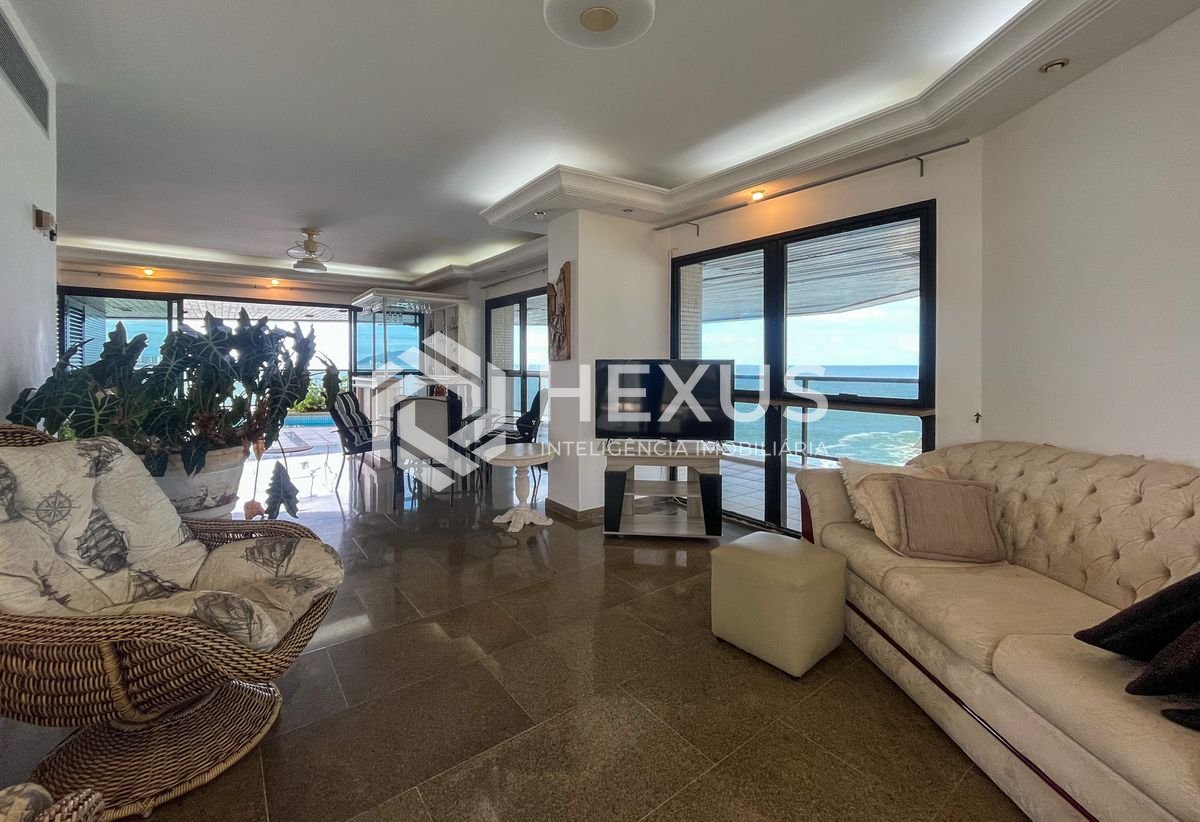 Foto 4 de Apartamento de alto padrão frente mar com piscina na varanda vista mar e lazer na Praia das Asturias, Guaruja